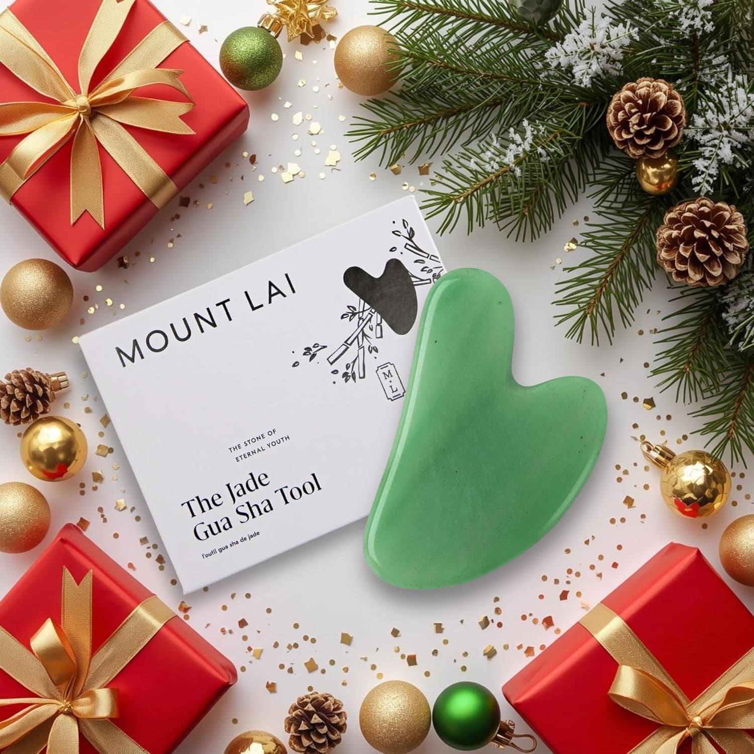 - the Jade Gua Sha Facial Lifting Tool | Face Sculpting Tool for Skin Care | Guasha Tool for Face and Body | Facial Massage Tools to Relieve Muscle Tension and Reduce Puffiness