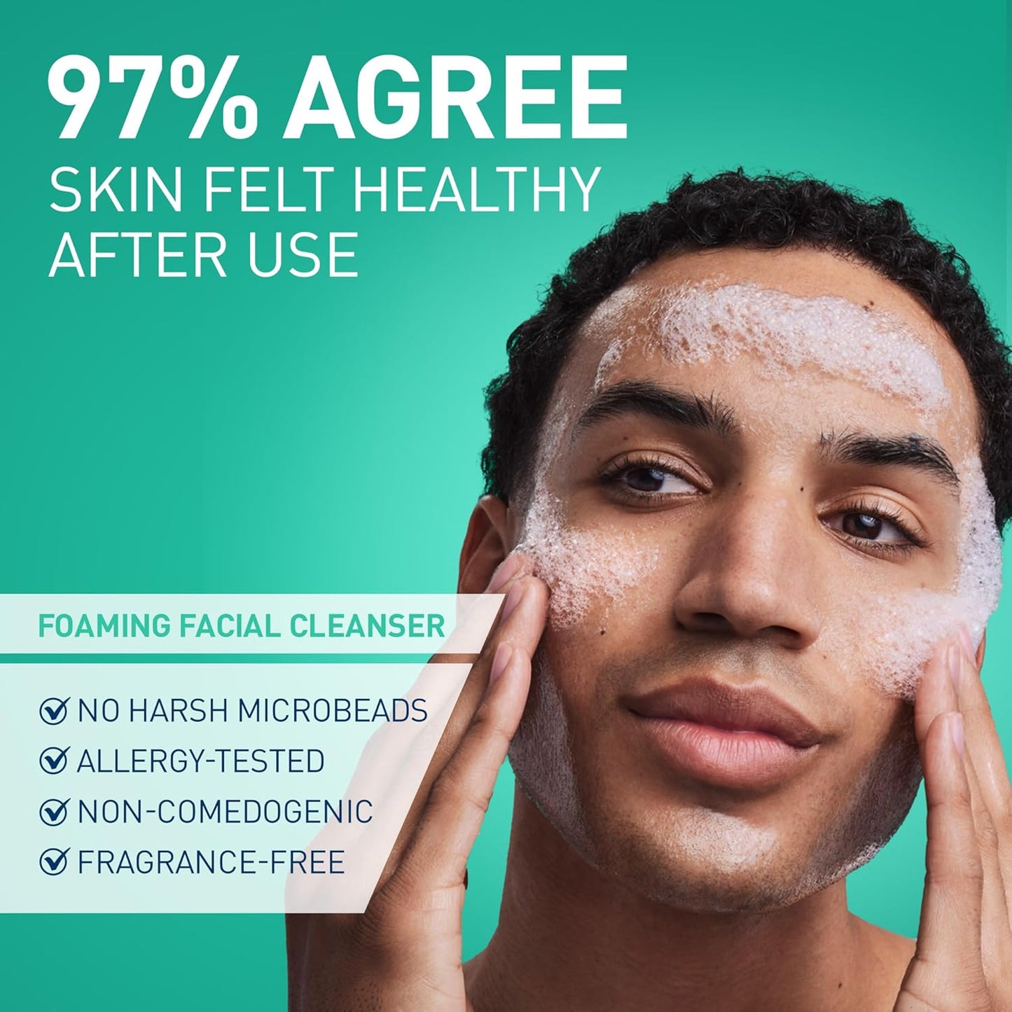 Foaming Facial Cleanser | Daily Face Wash for Oily Skin | Hyaluronic Acid + Ceramides + Niacinamide | Fragrance Free & Paraben Free | Non - Drying Oil Control Face Wash | 19 Fluid Ounce