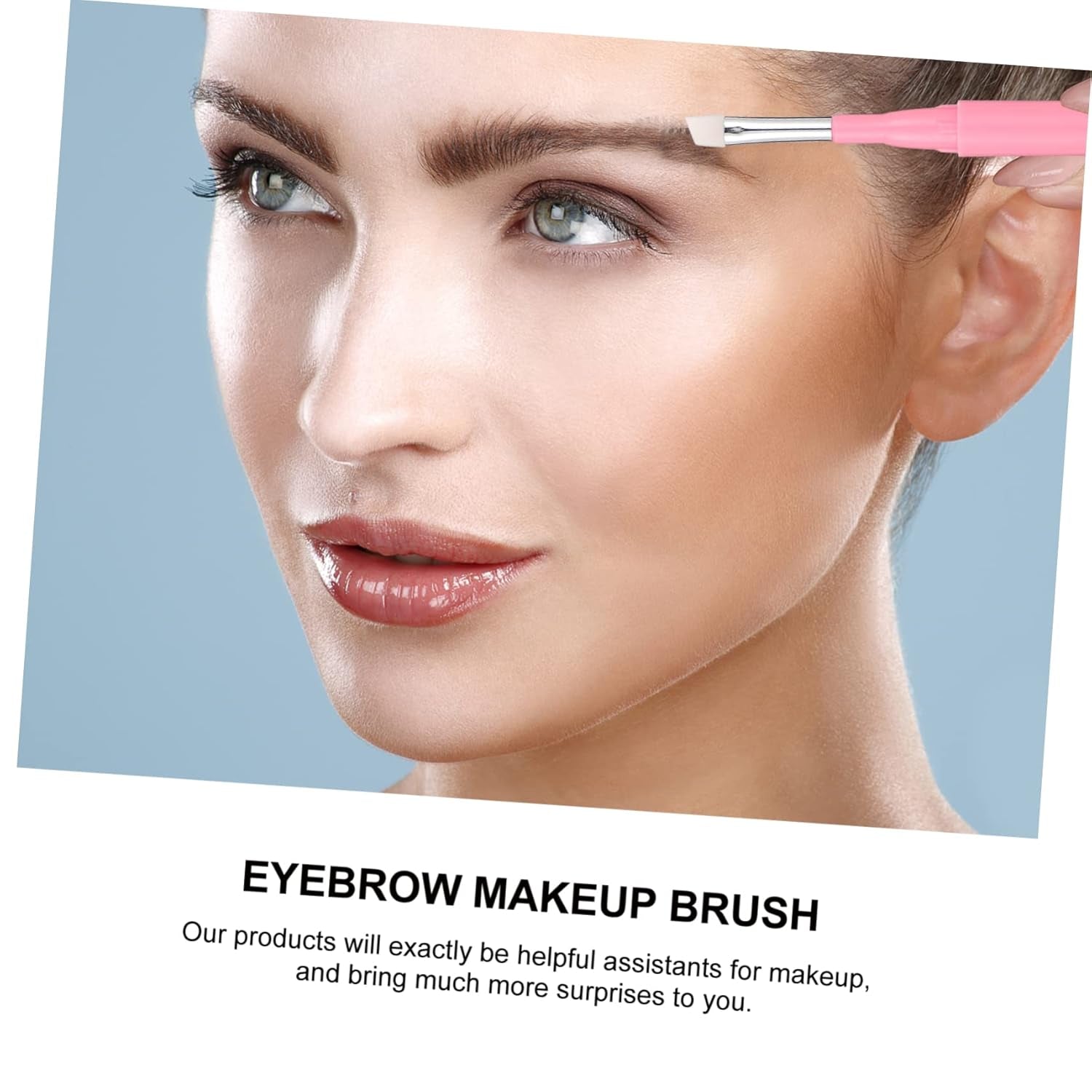 6Pcs Eyebrow Brush Portable Makeup Brush Eye Makeup Brush Eyebrow Makeup Supplies Makeup Kits Makeup Tools Lip Stuff Multi-Use Cosmetics Beginners Makeup Brush Colorful